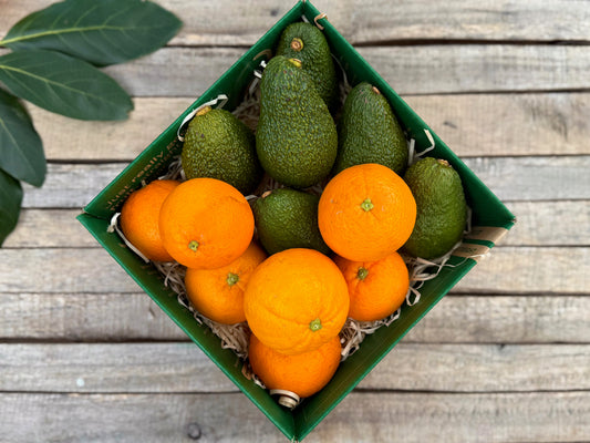 Avocado & Orange Combo Box