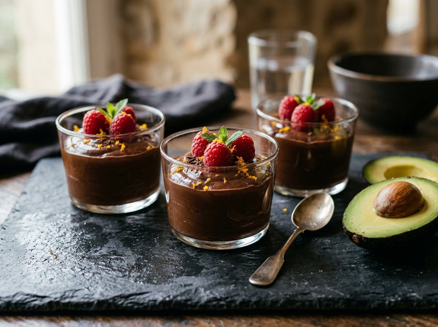Dark Chocolate Avocado Mousse
