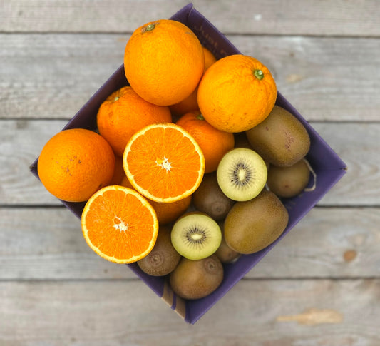 3.5kg Gold Kiwifruit & Orange Combo Box